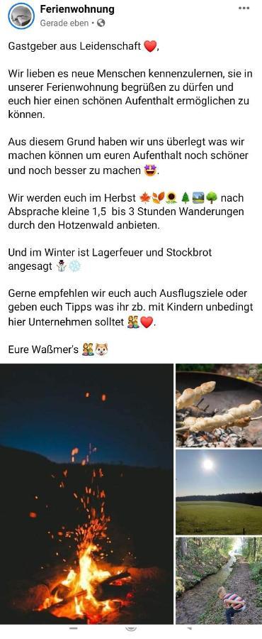 Ferienwohnung An Der Kapelle Rickenbach  Kültér fotó